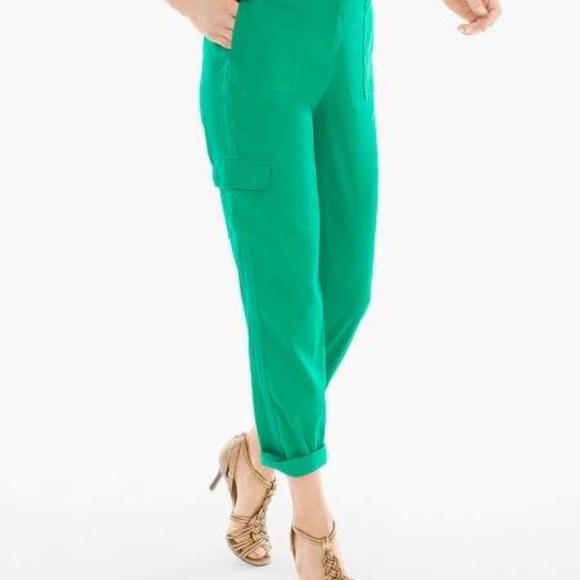 Chico's Pants - CHICOS CARGO CROP PANT